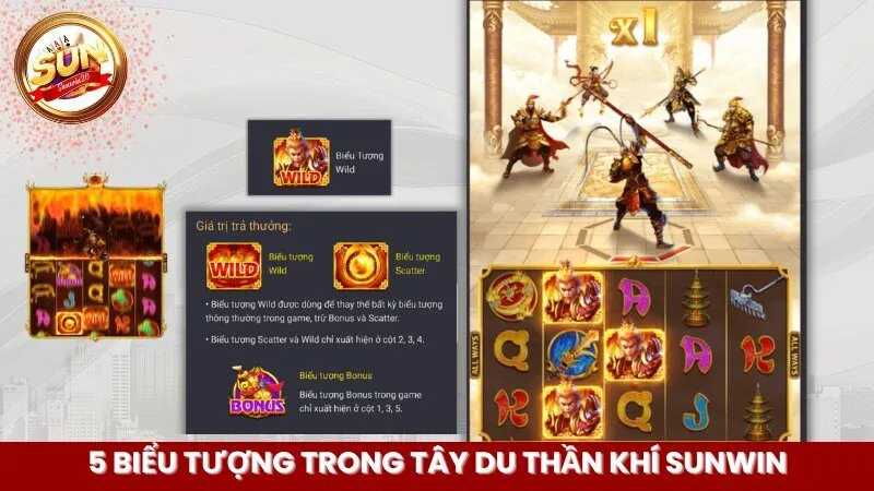5 biểu tượng thường thấy trong Tây Du Thần Khí Sunwin